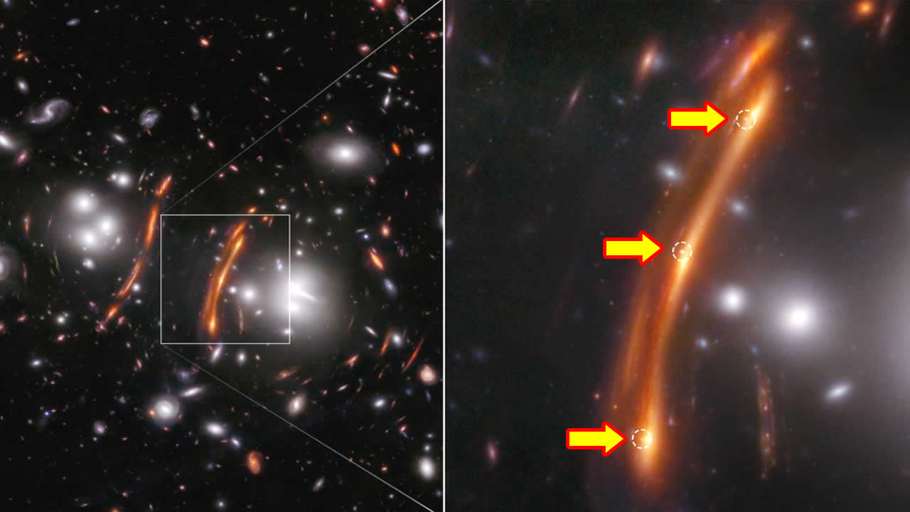 Imagen del Telescopio Espacial James Webb revela “tres puntos” que ...