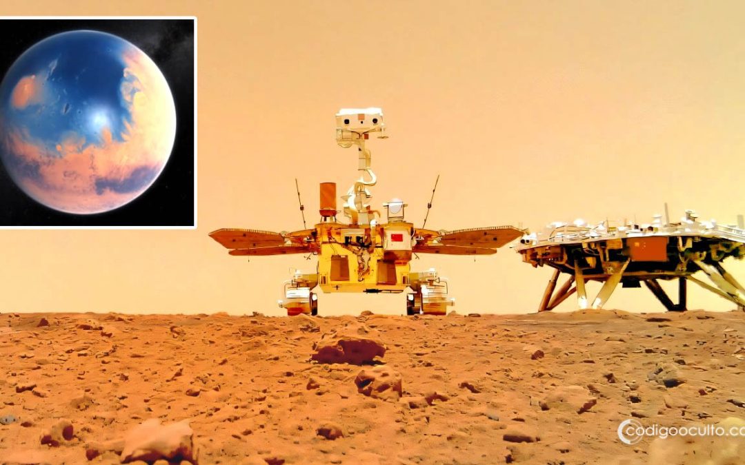 Rover chino encuentra evidencia de un antiguo océano de agua líquida en Marte