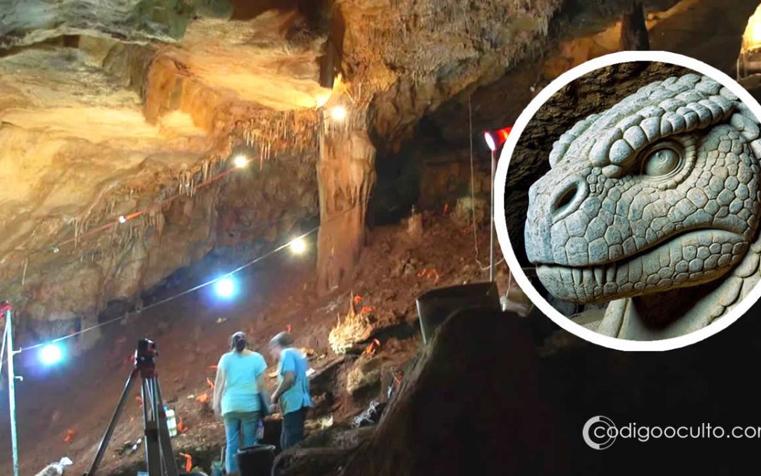 Hace 35.000 años, antiguos humanos ingresaron en una profunda caverna para adorar a un enigmático “dios reptil”