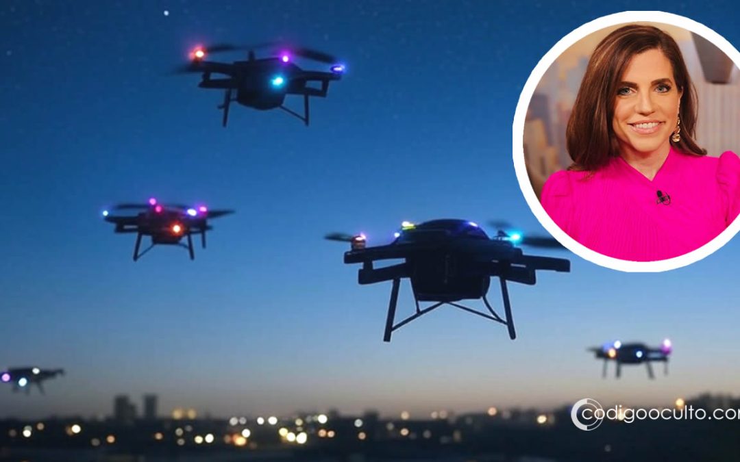 Nancy Mace, representante estadounidense, dice que los drones pueden provenir del “espacio exterior”