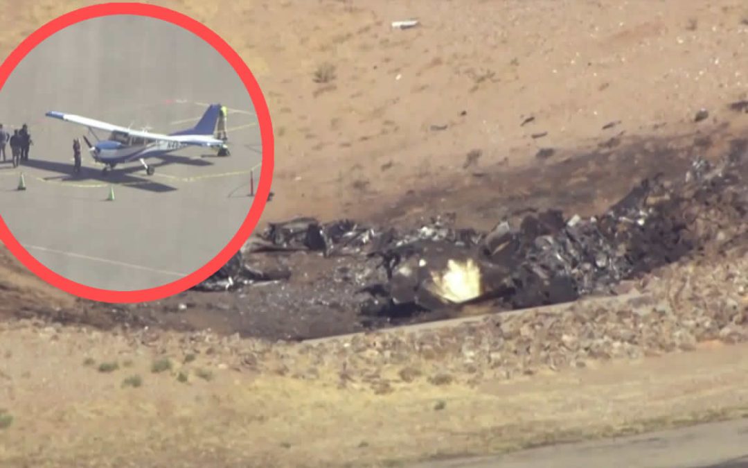 Dos aviones colisionan en el aire en el sur de Arizona