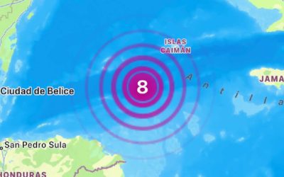 Terremoto de magnitud 8.0 sacude las Islas Caimán