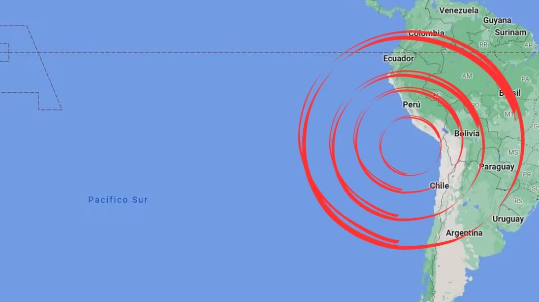 Centro Sismológico de Chile lanza advertencia de posible terremoto de ...