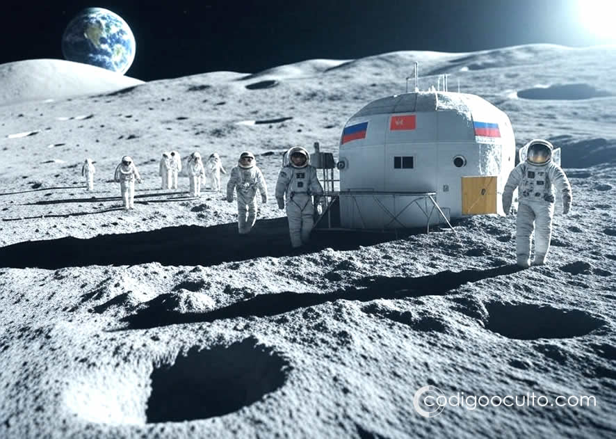 Rusia ha firmado un acuerdo con China para construir una central nuclear en la Luna.