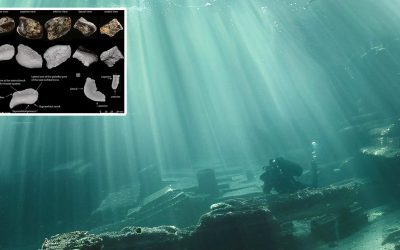 Descubren una ciudad oculta en el fondo del océano construida hace 140.000 años