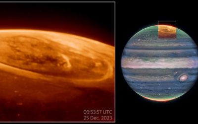 Telescopio espacial James Webb detecta una actividad luminosa inesperada en Júpiter