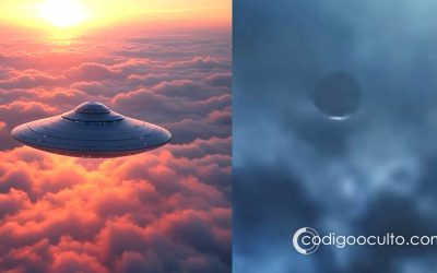 Video militar capta un OVNI con forma de disco sobrevolando Medio Oriente