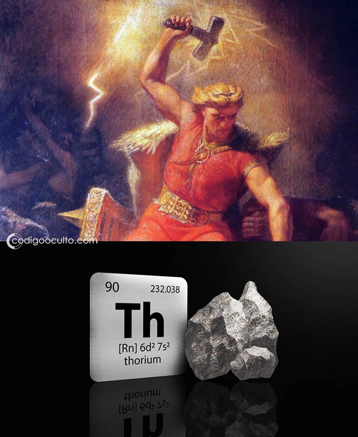 El torio, un metal de color plateado que recibe su nombre del dios nórdico del trueno, genera 200 veces más energía que el uranio.