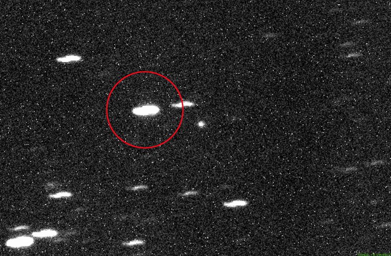 El telescopio Deep Random Survey logró capturar imágenes del objeto interestelar 3I/Atlas (en la imagen) en julio de 2025.