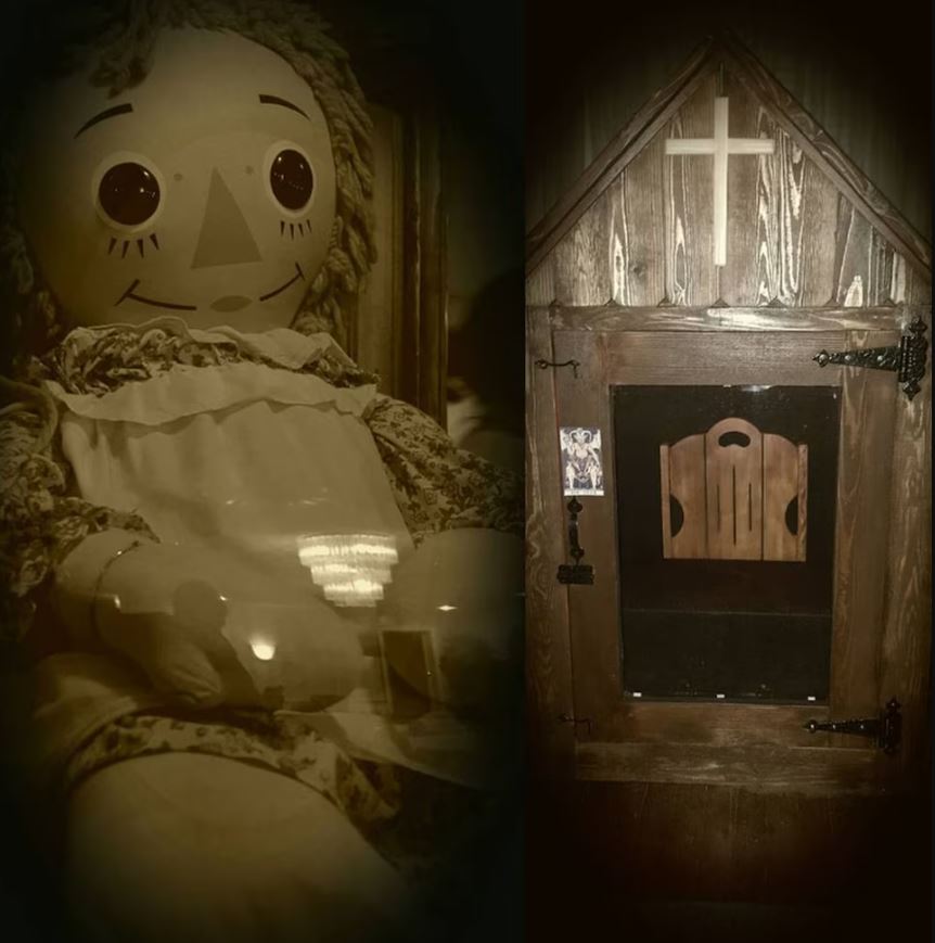 En la gira "Devils on the Run", Dan Rivera presentaba relatos y objetos emblemáticos, incluido el mítico caso de la muñeca Annabelle.