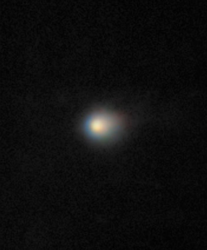 Aunque algunos científicos han propuesto que 3I/ATLAS, fotografiado por el telescopio Gemini North, podría ser tecnológico, la mayoría de los científicos afirman que el aumento de brillo se debe a la rápida evaporación de los gases CO2 y CO.