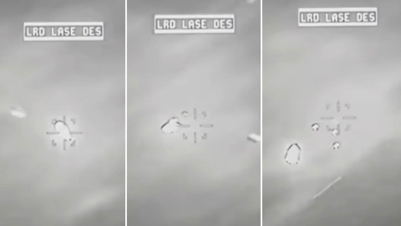 Revelan video inédito de un misil Hellfire lanzado contra un OVNI sobre Yemen, sin causarle daños aparentes