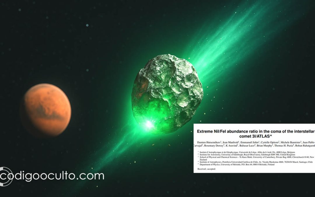 Objeto interestelar 3I/ATLAS revela nueva anomalía: está generando niveles extremadamente altos de níquel