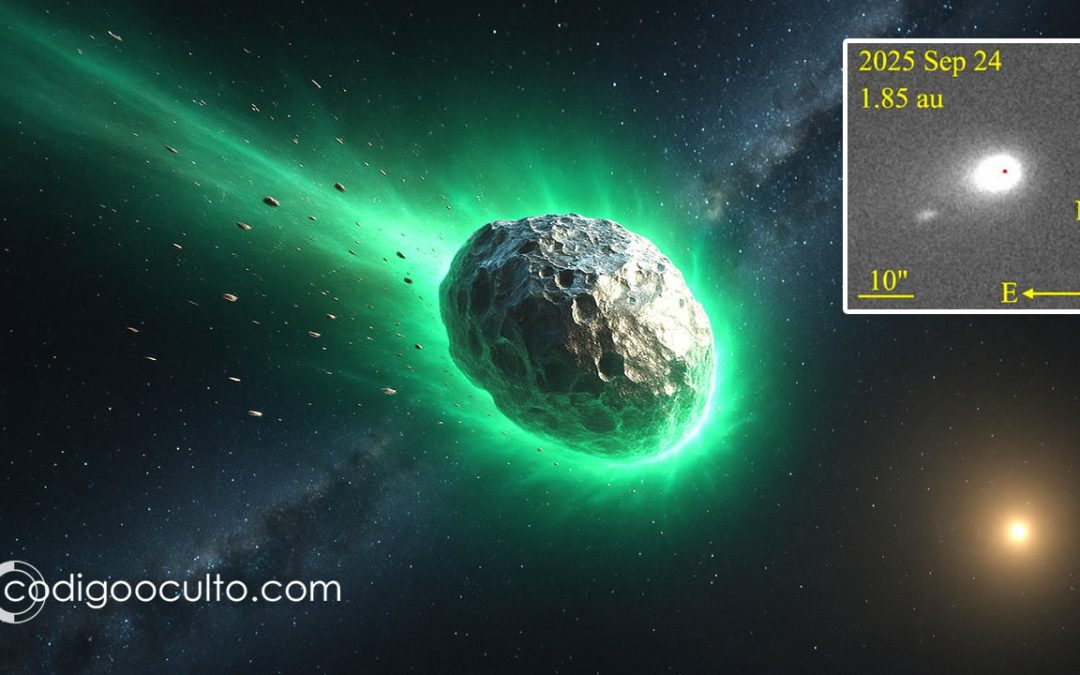 3I/ATLAS: la anticola dirigida al Sol del objeto interestelar se convirtió en una cola en sentido opuesto