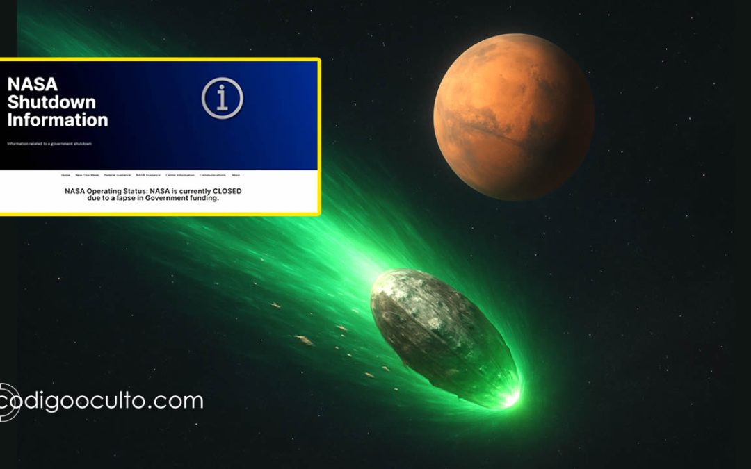 HOY 3I/ATLAS hace su mayor aproximación a Marte y podríamos observarlo “de cerca”. Curiosamente, NASA “cerró” su sitio web