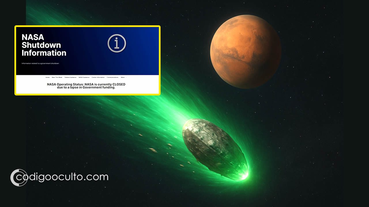 HOY 3I/ATLAS hace su mayor aproximación a Marte y podríamos observarlo "de cerca". Curiosamente, NASA "cerró" su sitio web