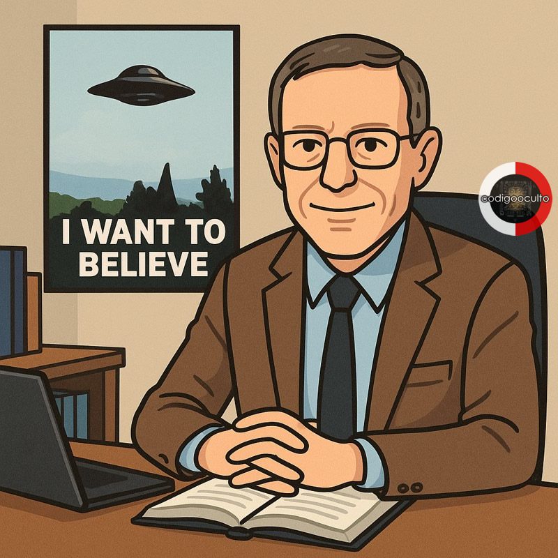 Siento que Avi Loeb se está inclinando hacia el lado de "I want to believe" o "Quiero creer", y alejándose de su postura científica.