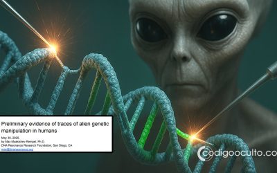 Científico encuentra evidencias de “ADN alienígena” insertado en genes humanos, según reciente investigación