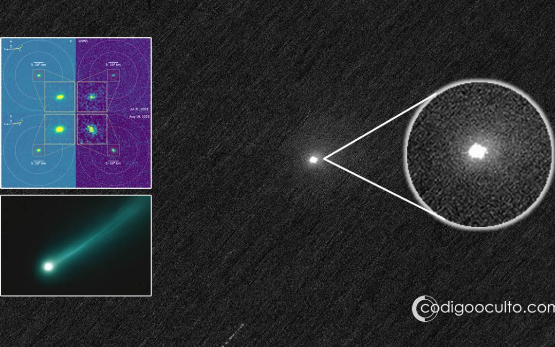 Astrofísicos detectan una huella ultravioleta de agua en el objeto interestelar 3I/ATLAS