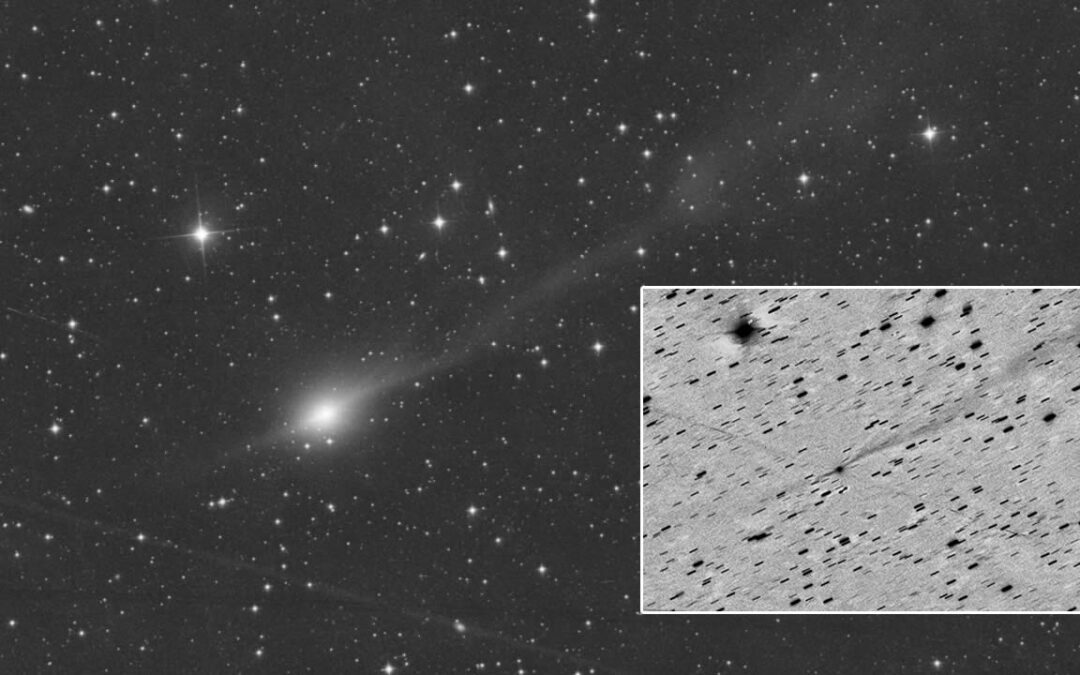 Nueva imagen de 3I/ATLAS revela “líneas laterales” emitidas que pueden indicar la liberación de objetos más pequeños