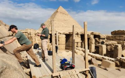 Anomalías detectadas en la Pirámide de Giza podrían indicar la existencia de una entrada desconocida
