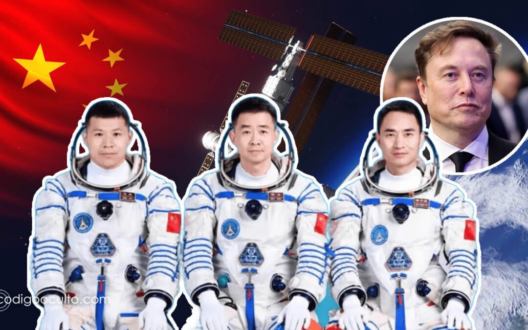 Piden a Elon Musk que rescate a tres astronautas chinos varados en el espacio después de que un “objeto desconocido” dañara su nave