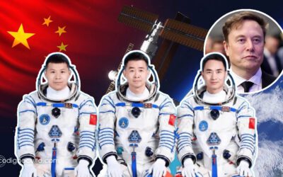 Piden a Elon Musk que rescate a tres astronautas chinos varados en el espacio después de que un “objeto desconocido” dañara su nave