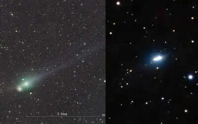 Recientes imágenes de 3I/ATLAS siguen mostrando un objeto íntegro con una cola y una anticola orientada al Sol