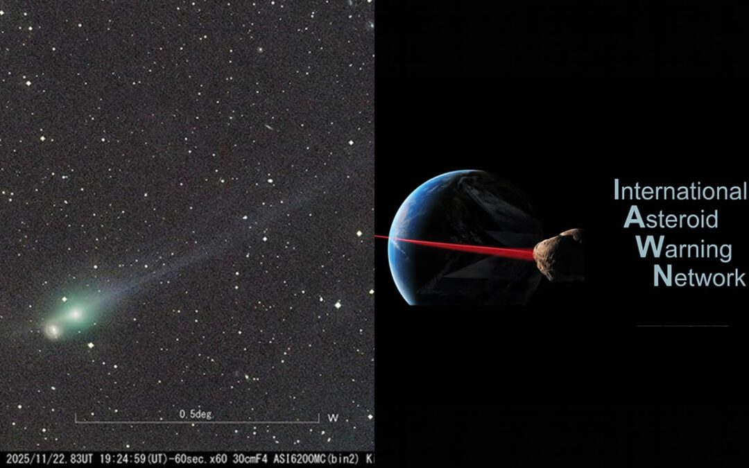 ONU confirma que la “Red Internacional de Alerta de Asteroides” observará a 3I/ATLAS antes de su acercamiento a la Tierra