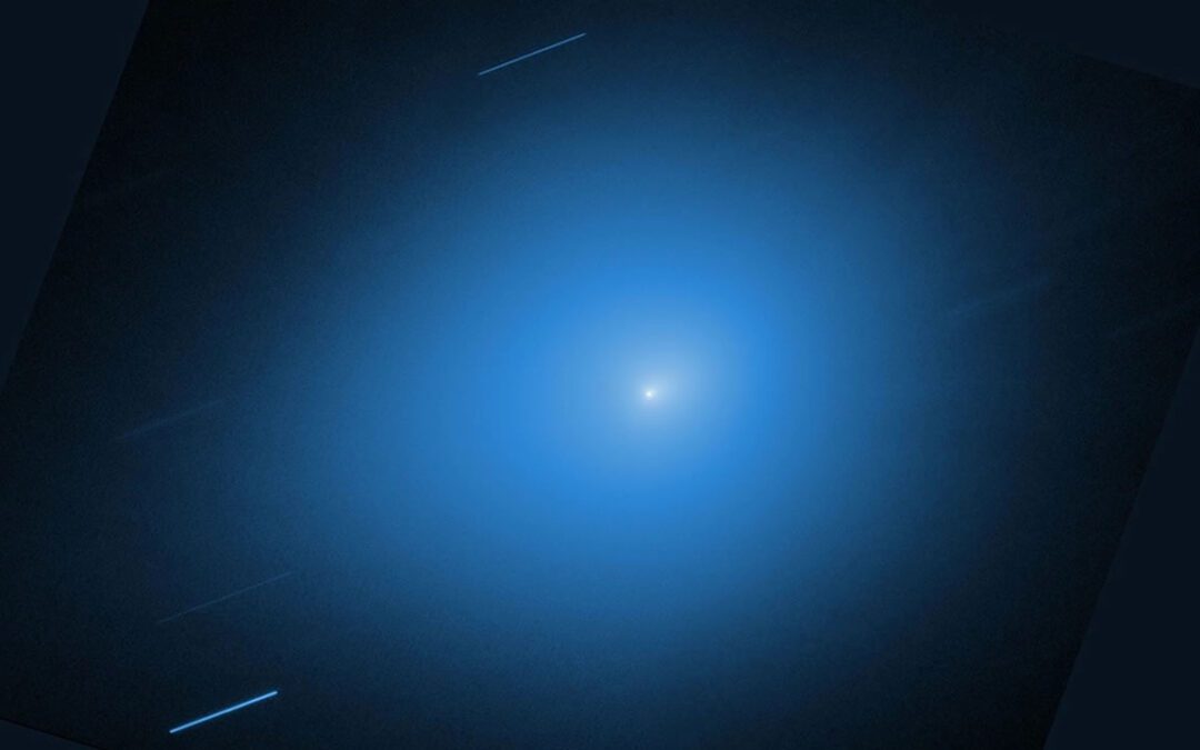 Una de las mejores imágenes de 3I/ATLAS es revelada, y fue obtenida por el Telescopio Espacial Hubble