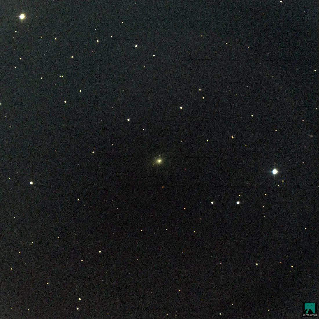 Imagen de 3I/ATLAS tomada por el telescopio Australia One de 0,5 metros el 8 de diciembre de 2025.