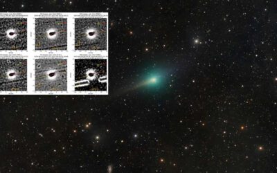 La anticola de 3I/ATLAS osciló periódicamente antes de su perihelio o acercamiento al Sol