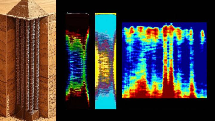 Se informó públicamente el 15 de marzo que el uso de tecnología de Radar de Apertura Sintética permitió identificar formaciones internas desconocidas en la pirámide de Kefrén y, de manera aún más llamativa, una vasta red subterránea que parecería extenderse por debajo de todo el complejo de Giza.