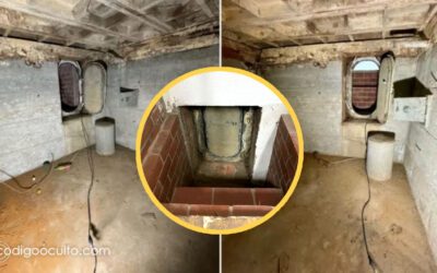 Una pareja compró una casa en California y encontraron una “puerta oculta” que los llevó a un búnker de 1974