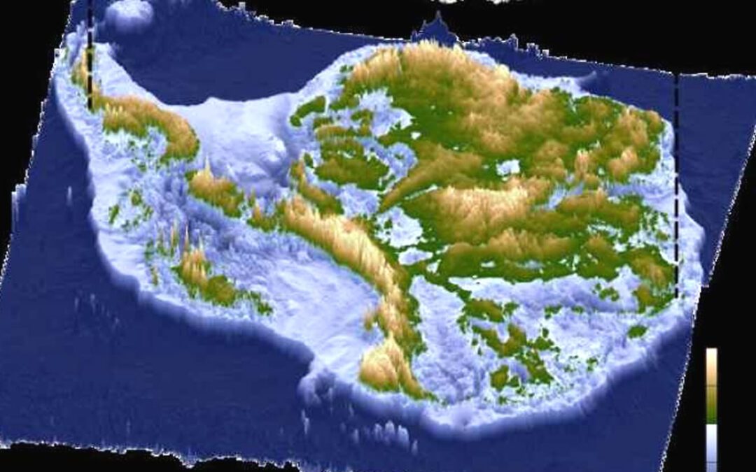 Investigación revela paisajes ocultos en la Antártida utilizando datos satelitales y física del flujo de hielo