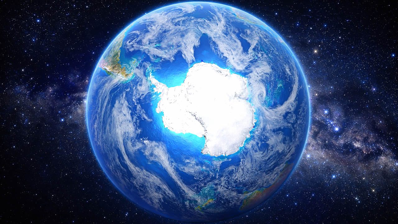 Científicos descubren finalmente que está causando el extraño "agujero gravitatorio" de la Antártida