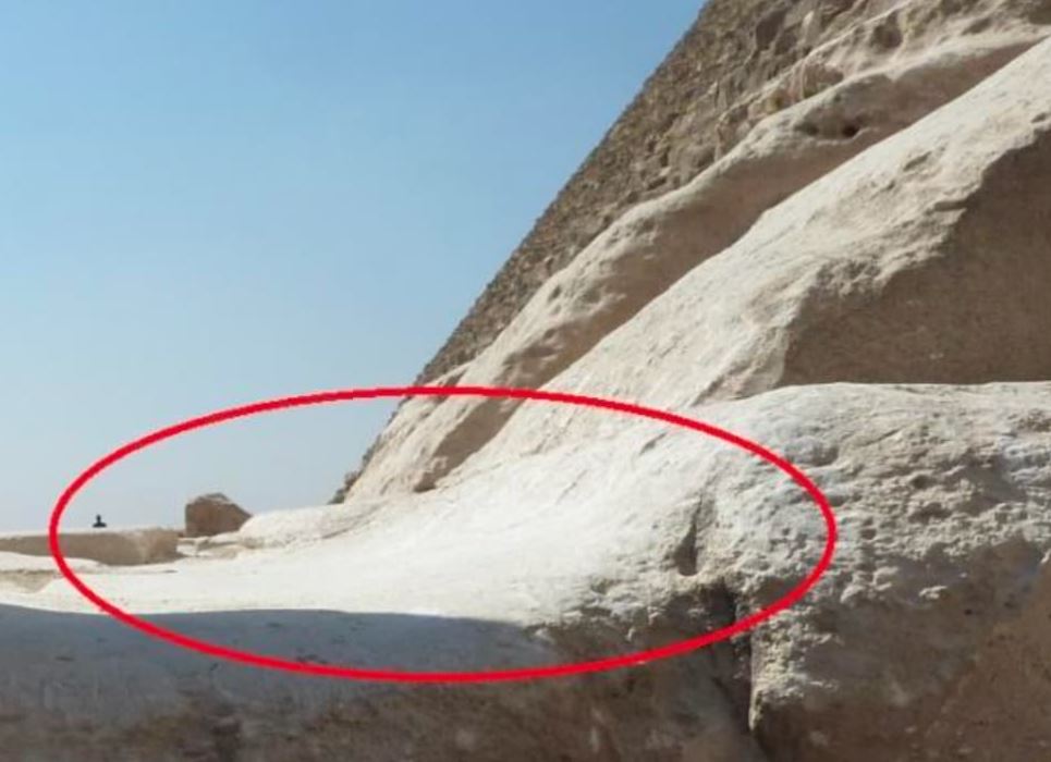 Efectos de la erosión en bloques de piedra caliza