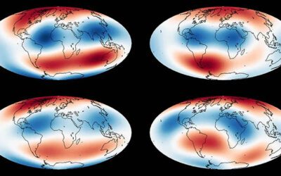 Dos colosales estructuras ocultas en las profundidades de la Tierra están influyendo en el campo magnético del planeta