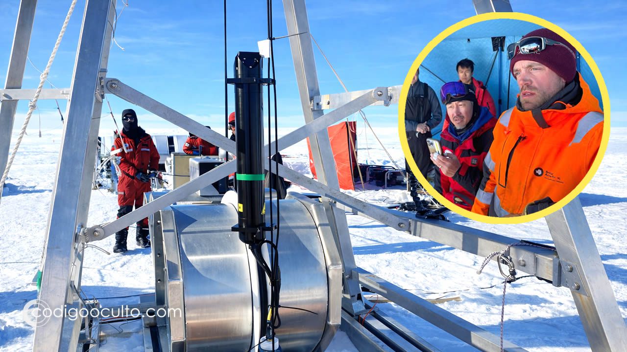 Científicos perforaron un agujero de 1.000 metros en el Glaciar del "Fin del Mundo" de la Antártida