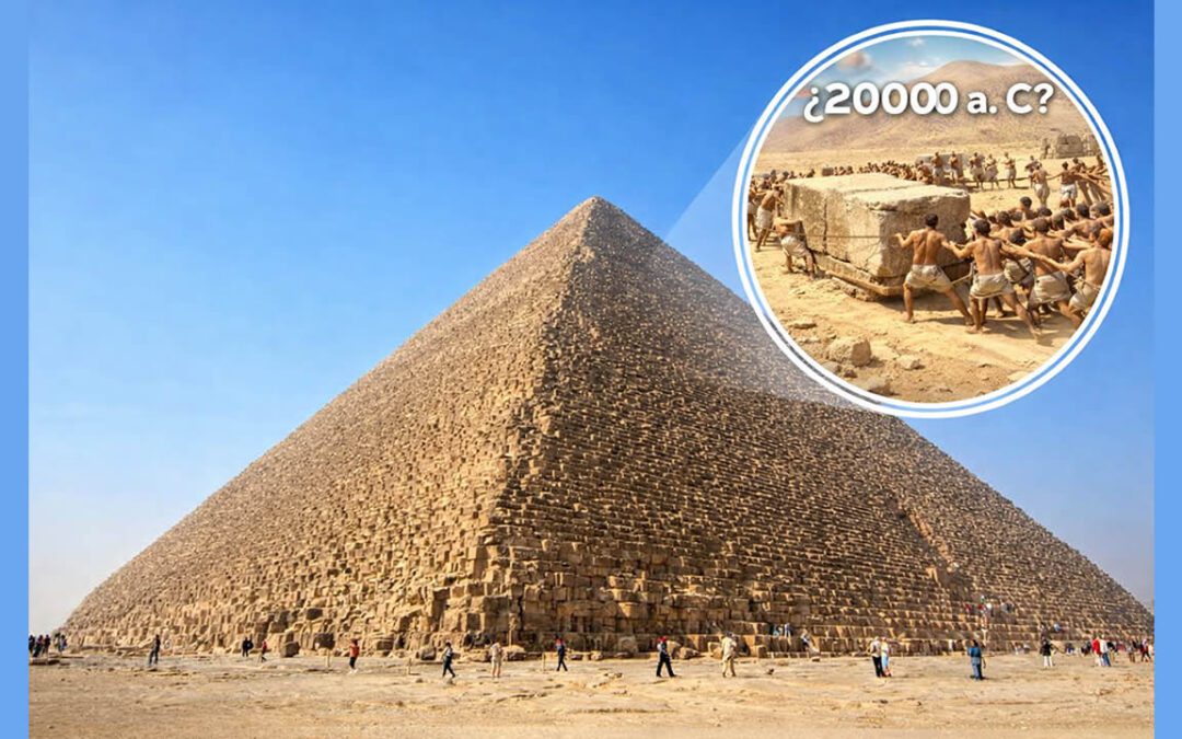 La Gran Pirámide de Giza sería 20.000 años más antigua de lo que se cree, sugiere controvertida investigación