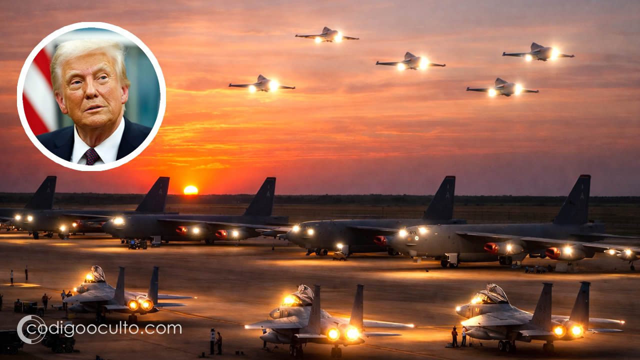 Flota de drones no identificados están sobrevolando base estadounidense de bombarderos B-52 nucleares