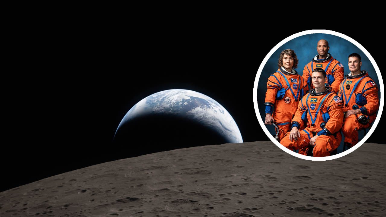 "Vimos cosas que ningún humano ha visto jamás": asombro de astronautas de Artemis II tras su paso por el lado oculto de la Luna