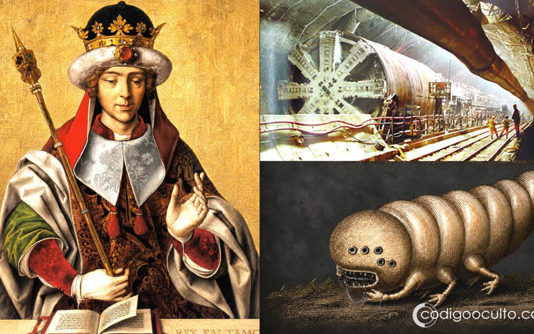 Shamir: el misterioso gusano sagrado del Rey Salomón que podía perforar piedra, hierro y diamante