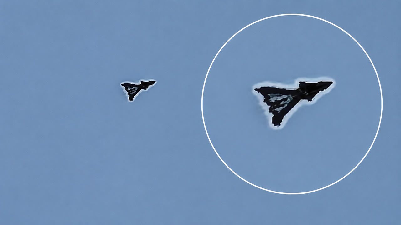Captan una aeronave nunca antes vista sobre el Área 51